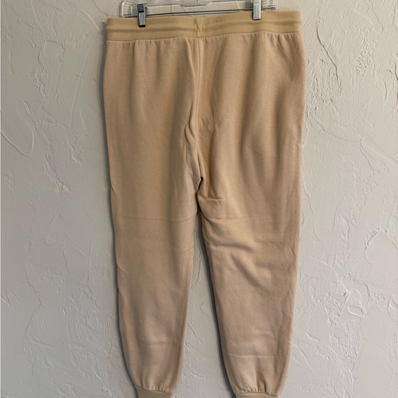 Peanuts Beige Sweatpants with Snoopy "Be Cool" Graphic - Picture 3 of 3